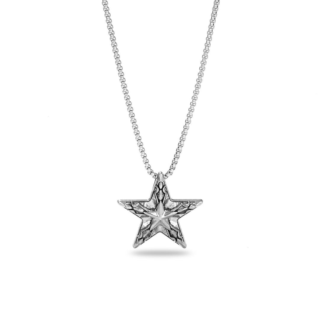 Shuriken Locket Chain
