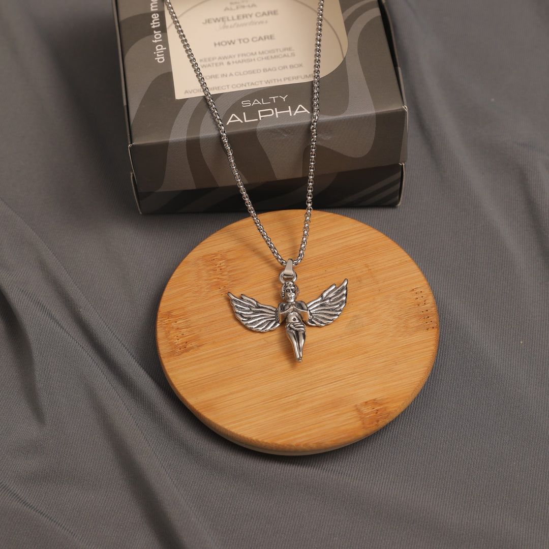 Greek Angel Silver Chain - Salty Accessories