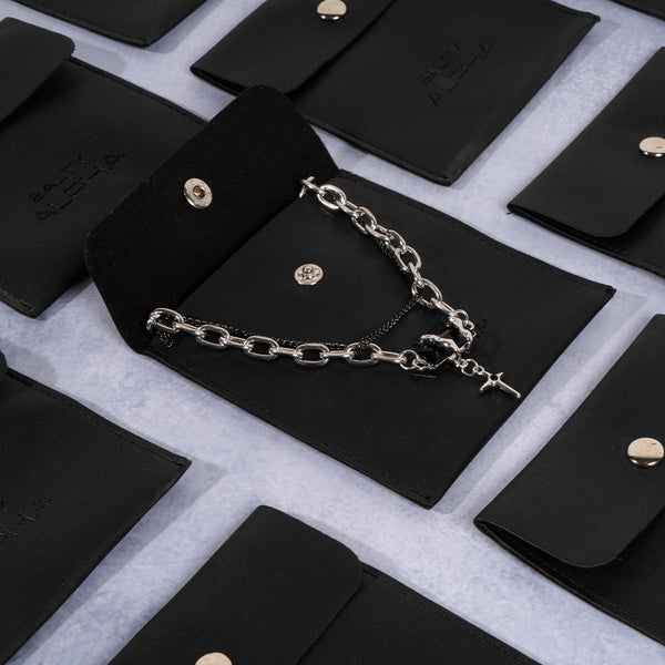 Rugged Black Modern Chain