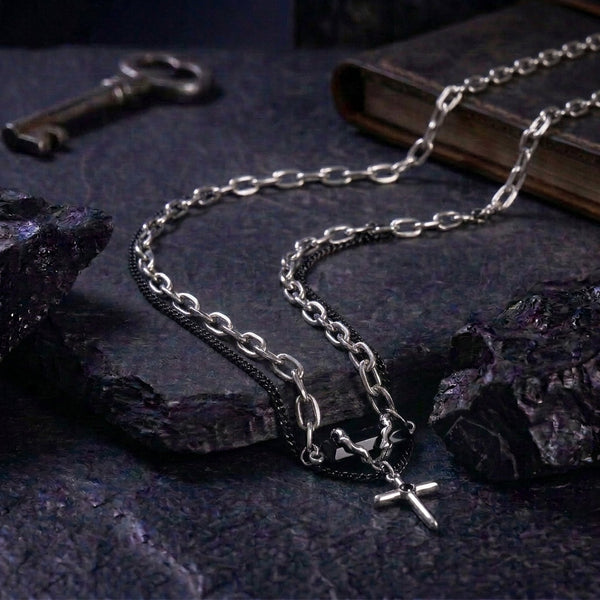 Rugged Black Modern Chain