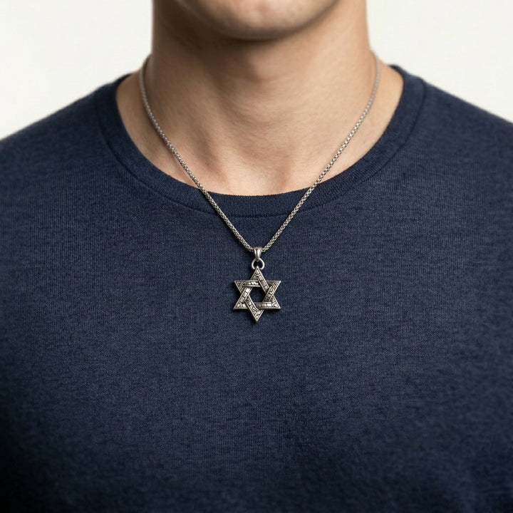 Scosha Star Silver Pendant