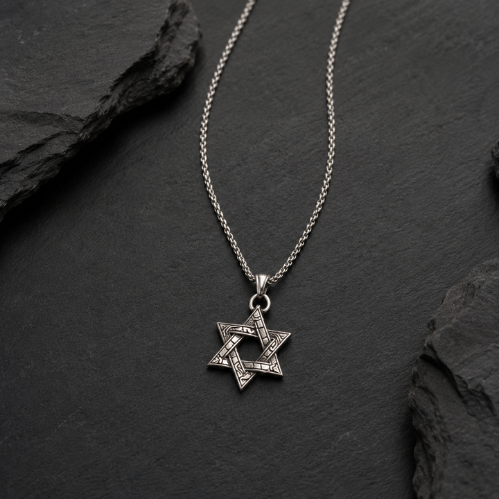 Scosha Star Silver Pendant