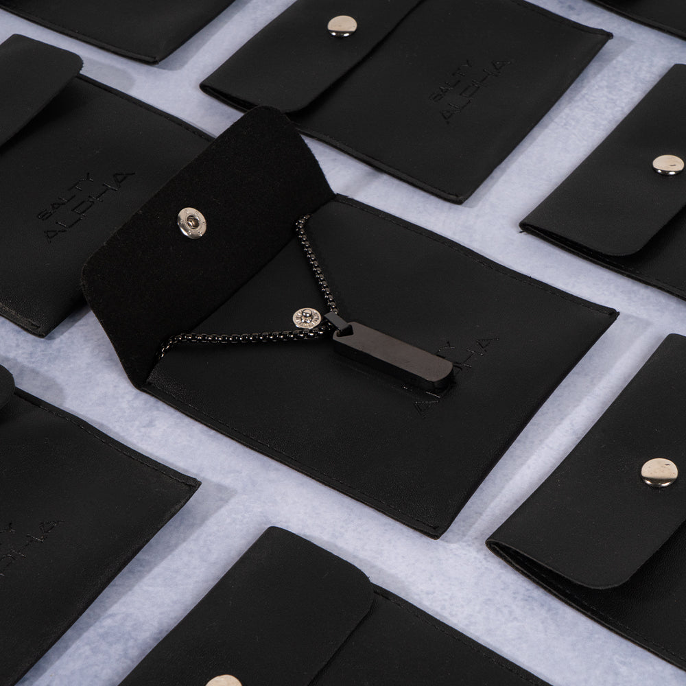 Contemporary Edge Chain - Black