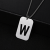 Dainty Alphabet Pendants