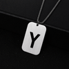 Dainty Alphabet Pendants