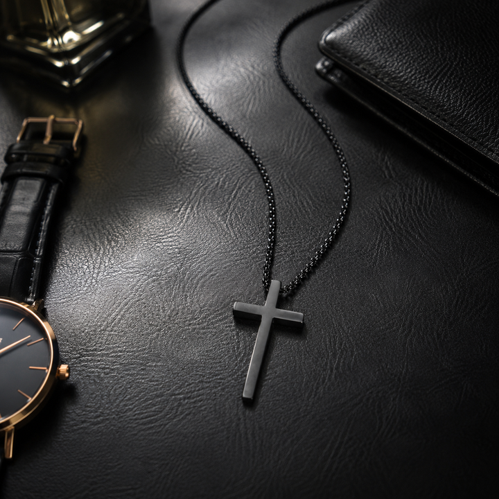Sacred Crossroads Necklace - Black