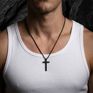Sacred Crossroads Necklace - Black