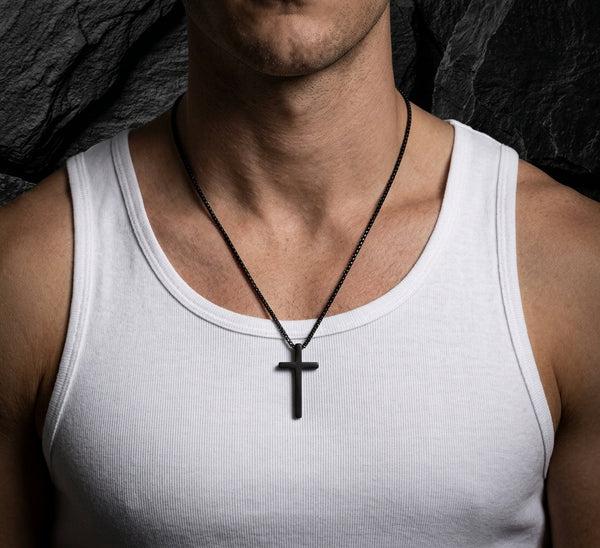 Sacred Crossroads Necklace - Black