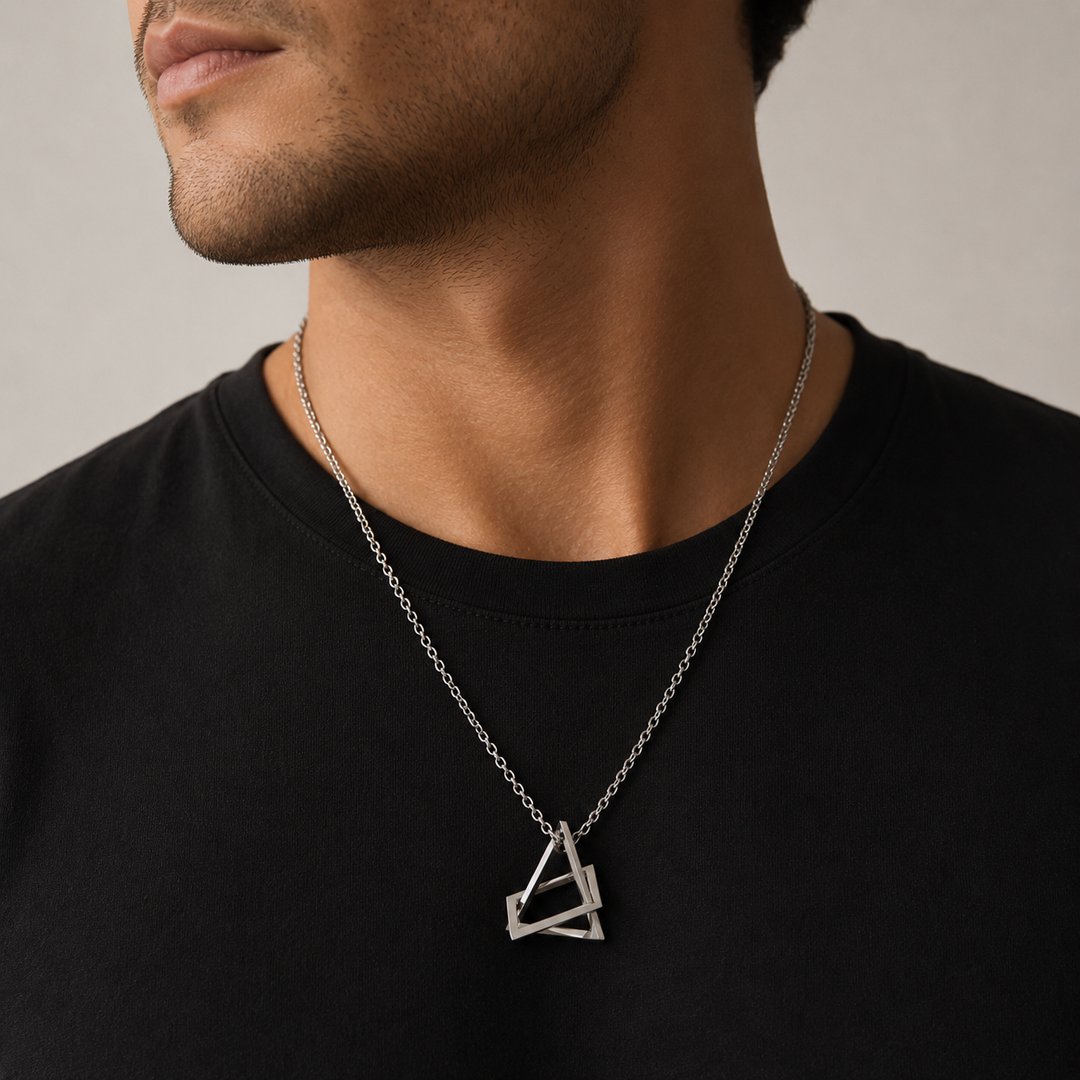 Geometa Pendant Necklace