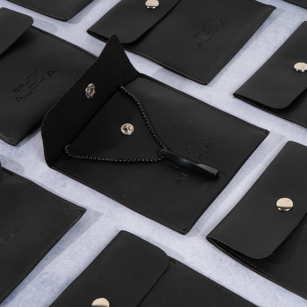 Collier Black Chain