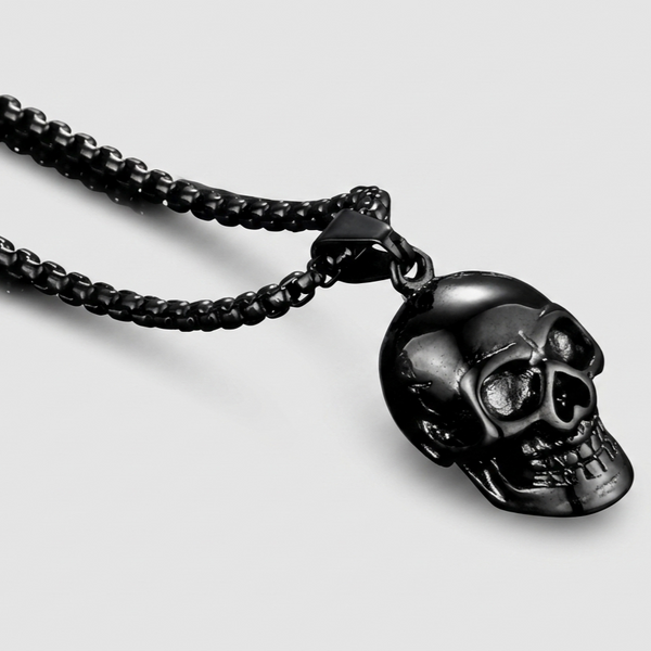 Night King Black Skull Pendant