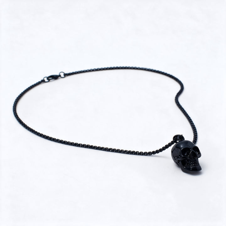 Night King Black Skull Pendant