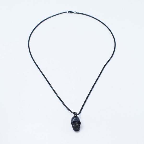 Night King Black Skull Pendant