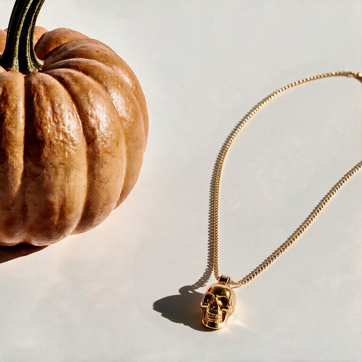 Night King Golden Skull Pendant