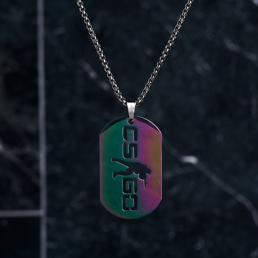 Counter-Strike Dog Tag Chain - Salty Accessories