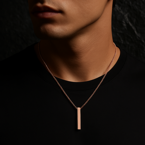 Heliocentric Rose Gold Pendant