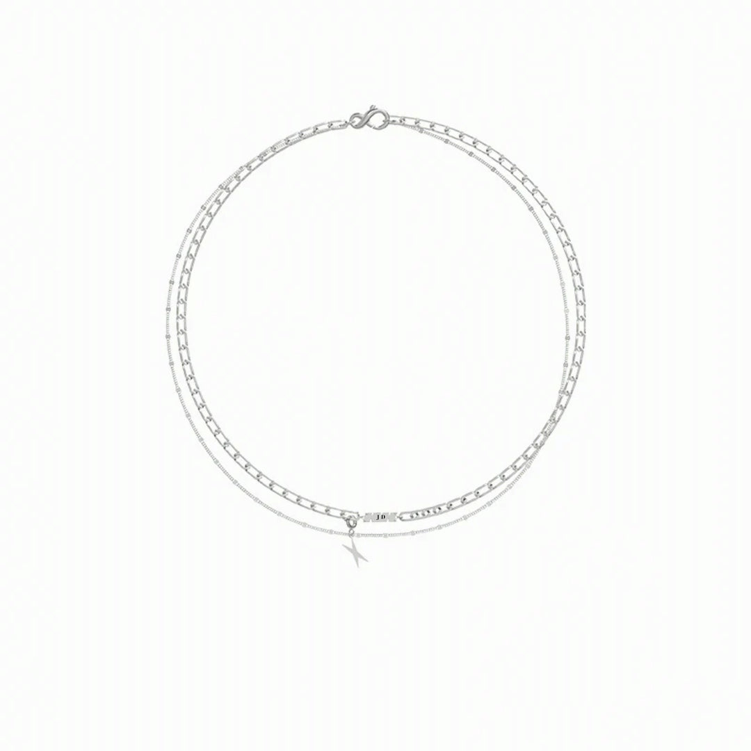 Personalised Modern Stack Chain - Salty Accessories