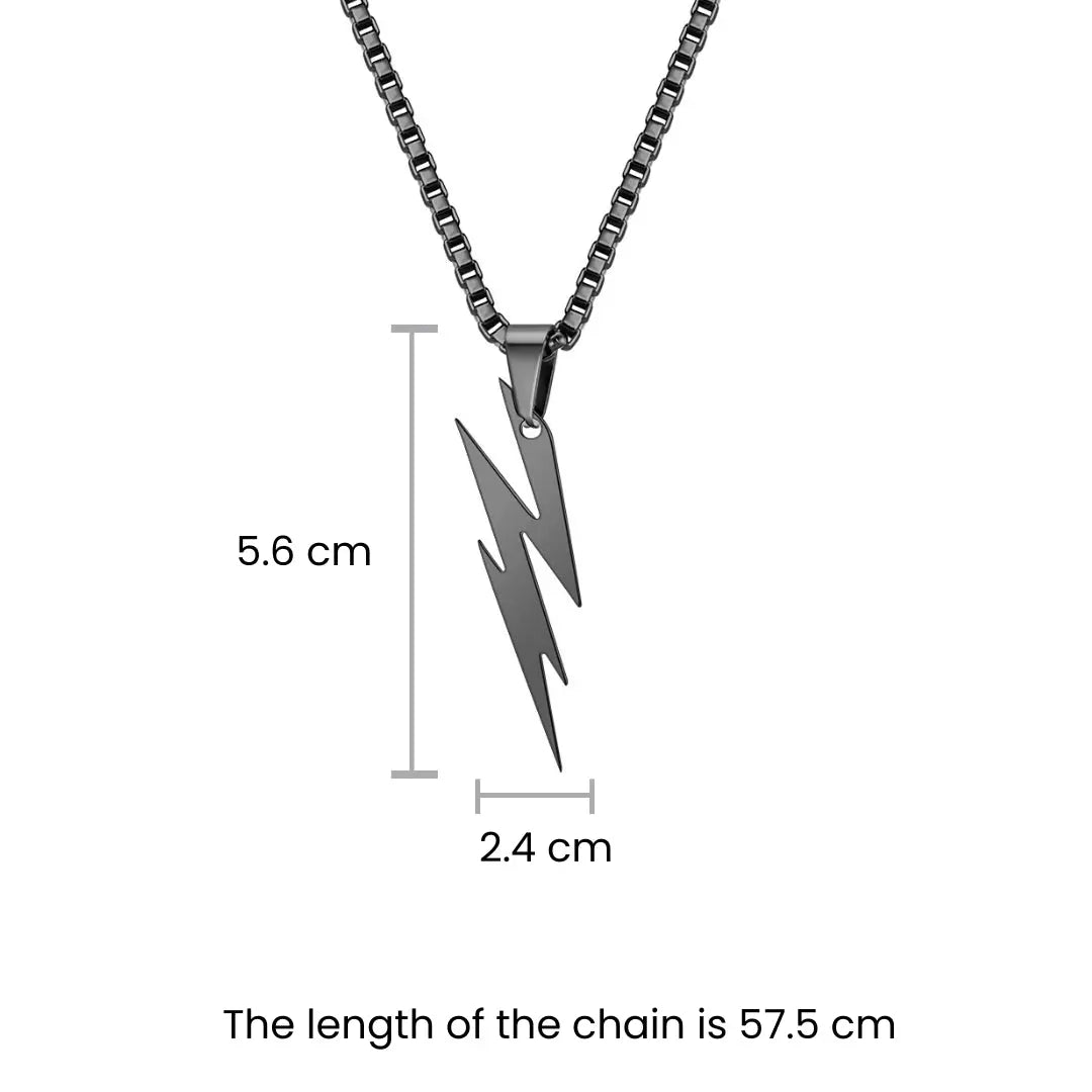 Black Voltage Necklace - Salty Accessories