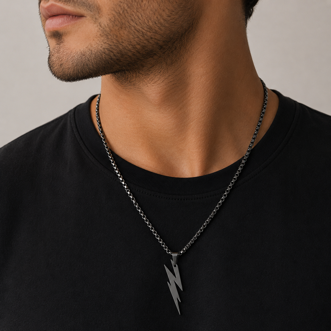 Black Voltage Necklace