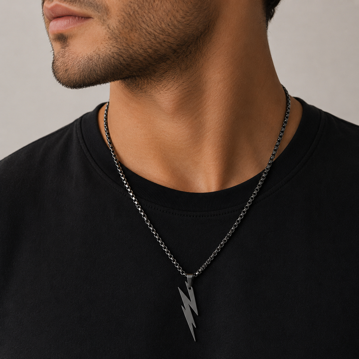 Black Voltage Necklace