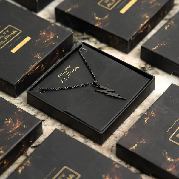 Black Voltage Necklace