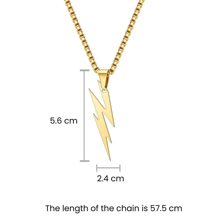 Golden Voltage Necklace - Salty Accessories