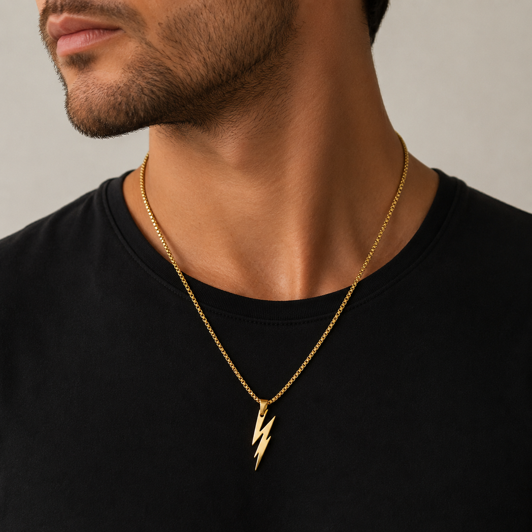 Golden Voltage Necklace