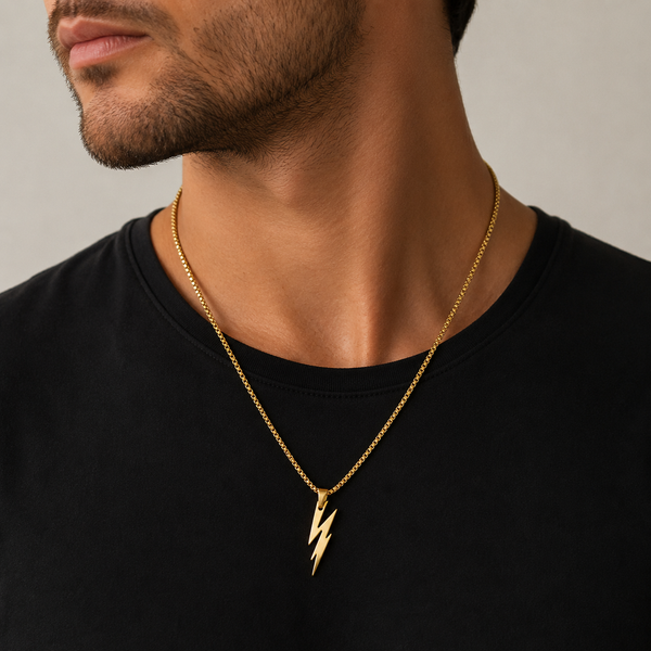 Golden Voltage Necklace