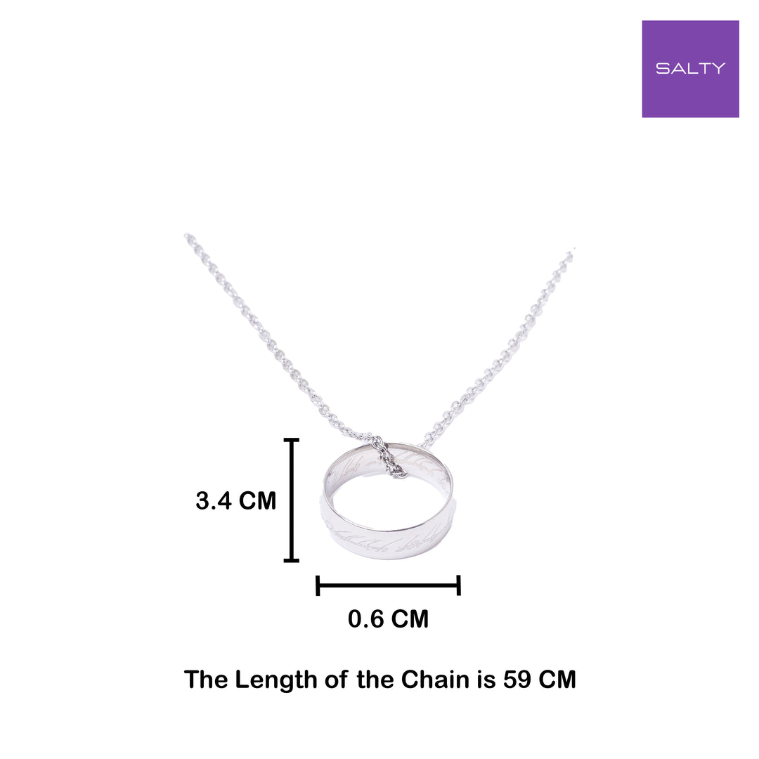 Promise Ring Chain - Silver