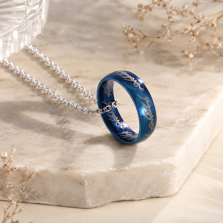 Promise Ring Chain - Blue