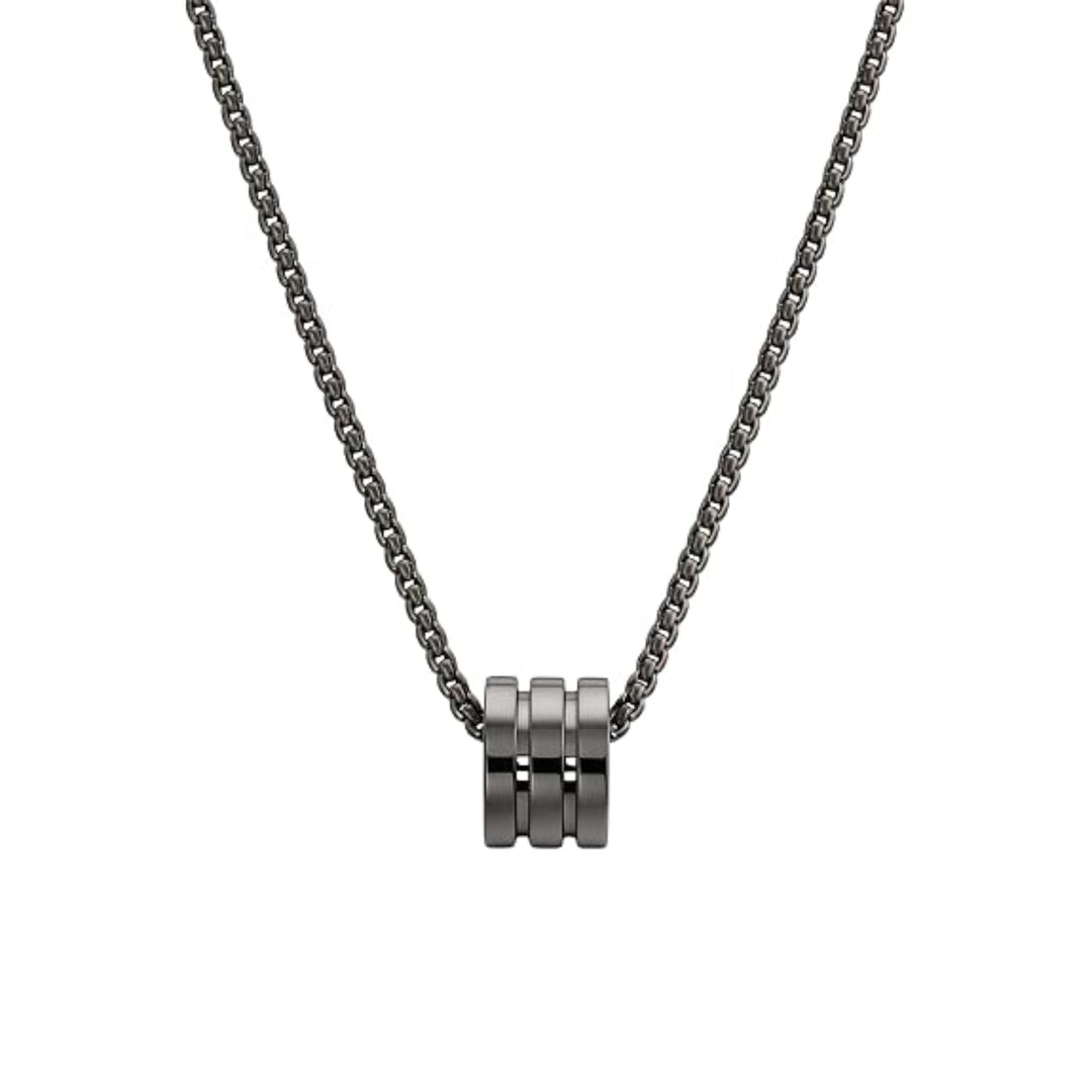 Traveler Black Chain Necklace