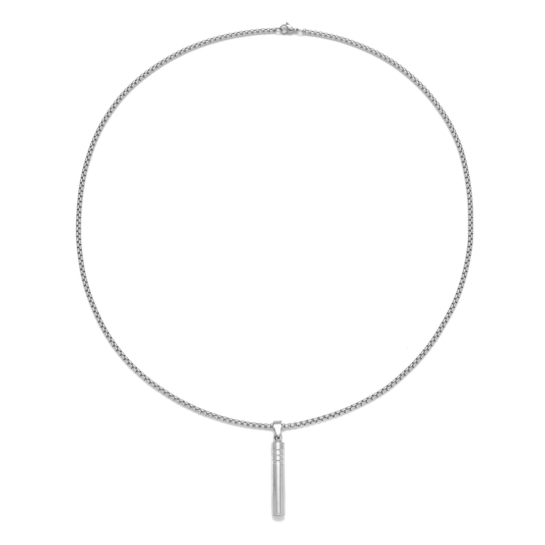 Viking horn Silver Chain