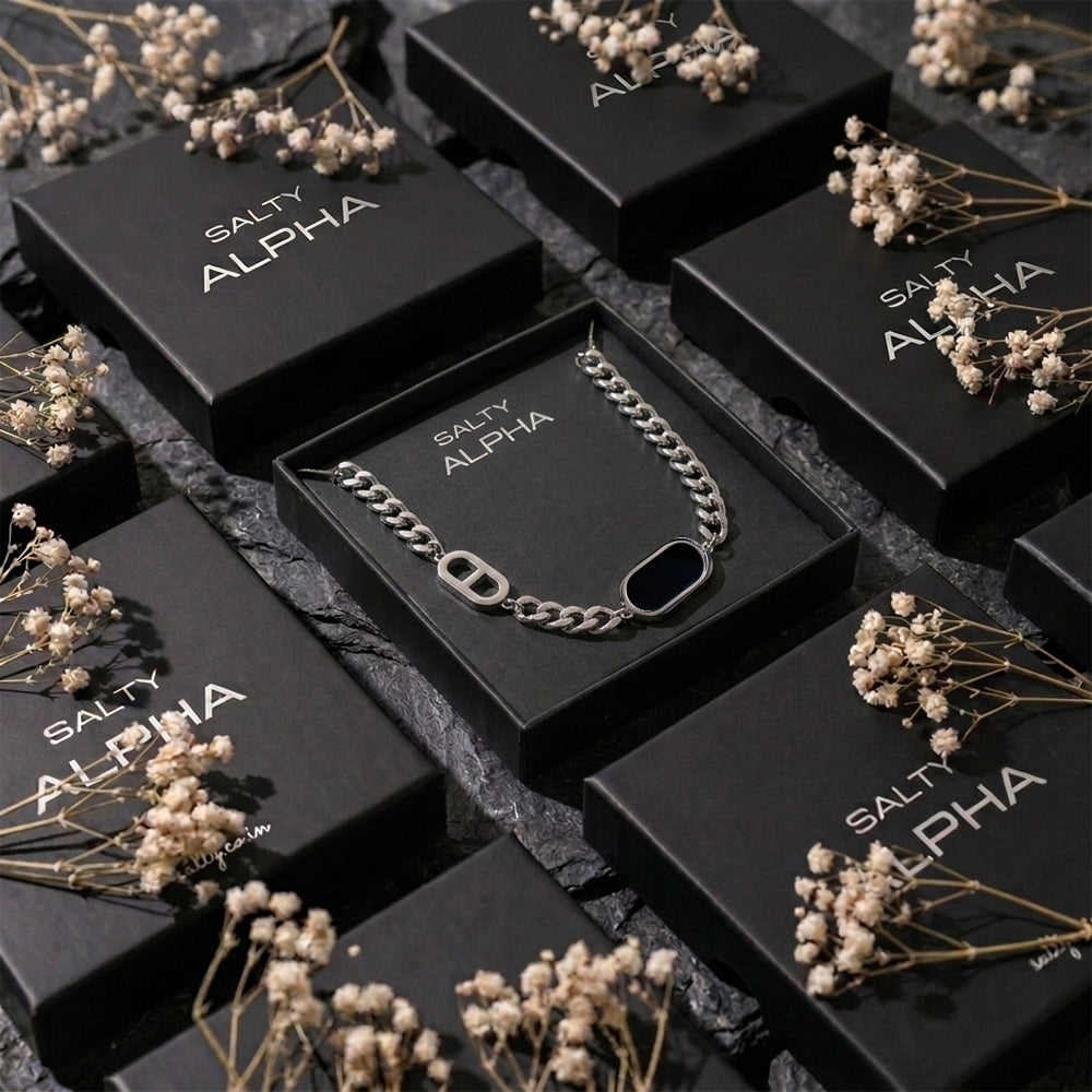 Bold Rebellion Silver Chain