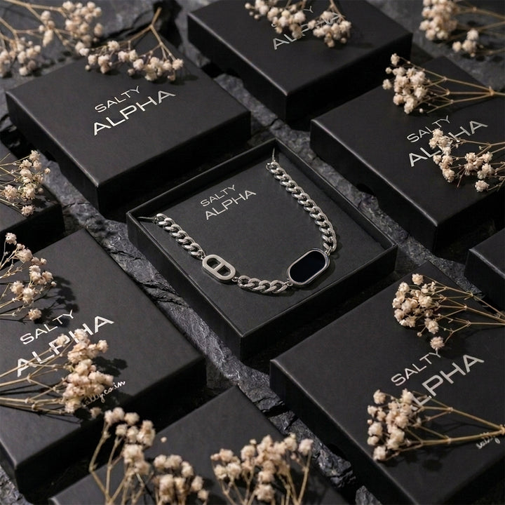 Bold Rebellion Silver Chain