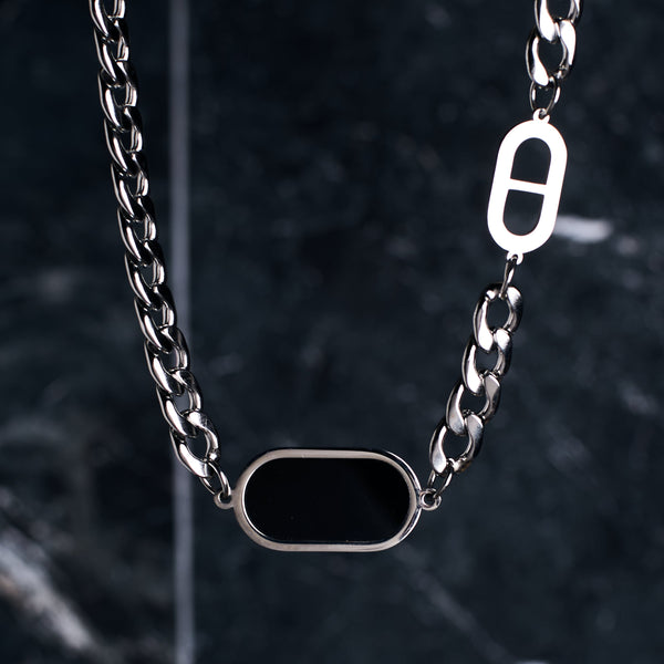 Bold Rebellion Silver Chain