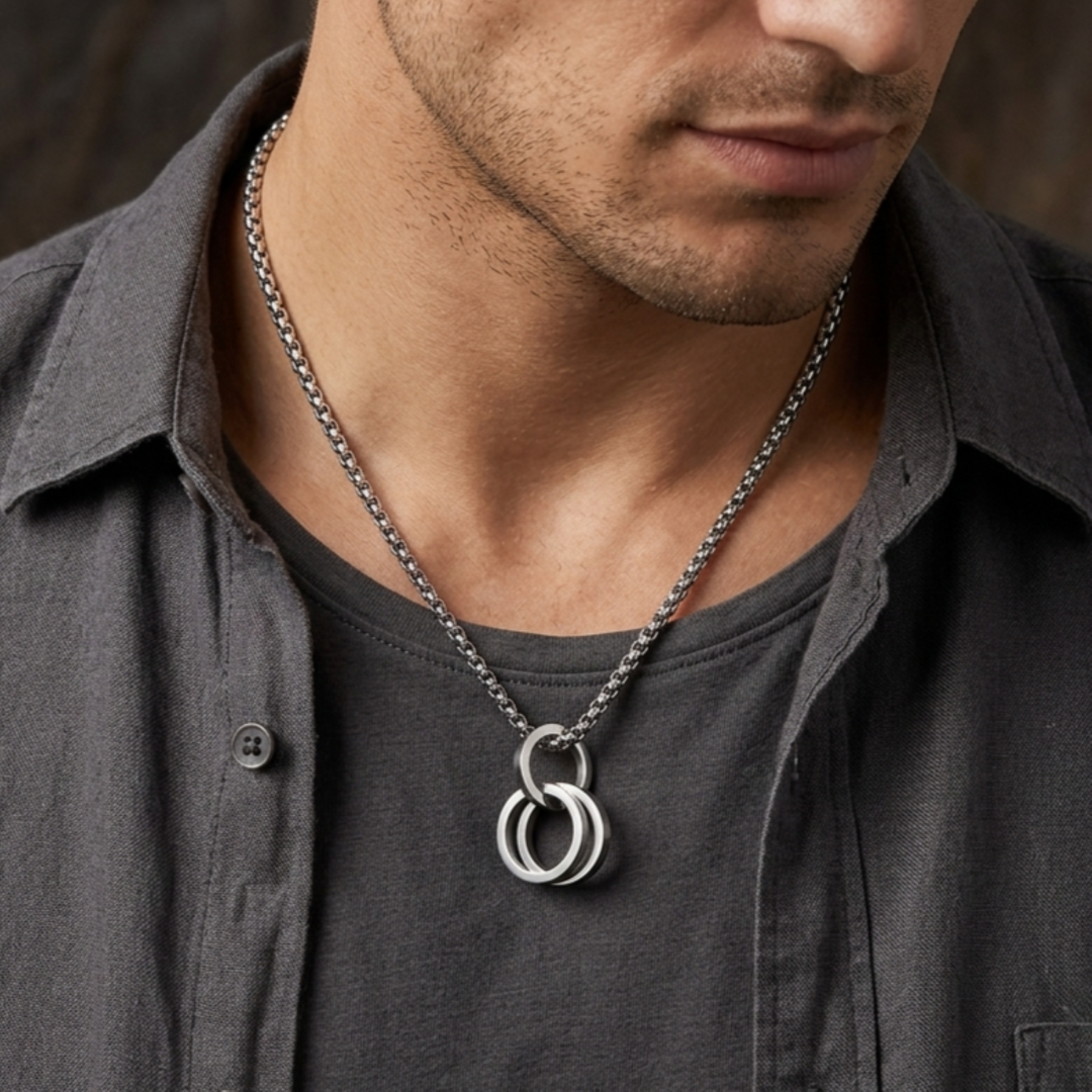 Dual Swanky Silver Chain