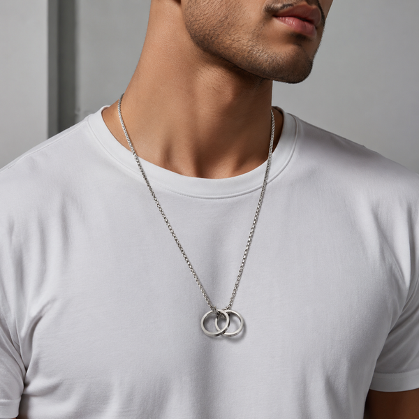 Dual Swanky Silver Chain