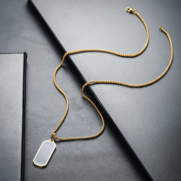 Cutting edge Reversible Chain - Gold