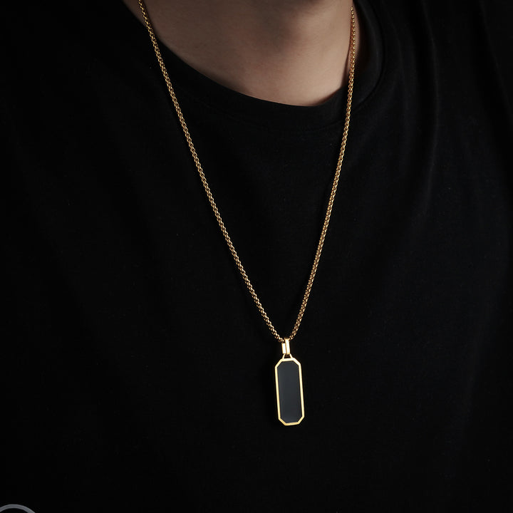 Cutting edge Reversible Chain - Gold