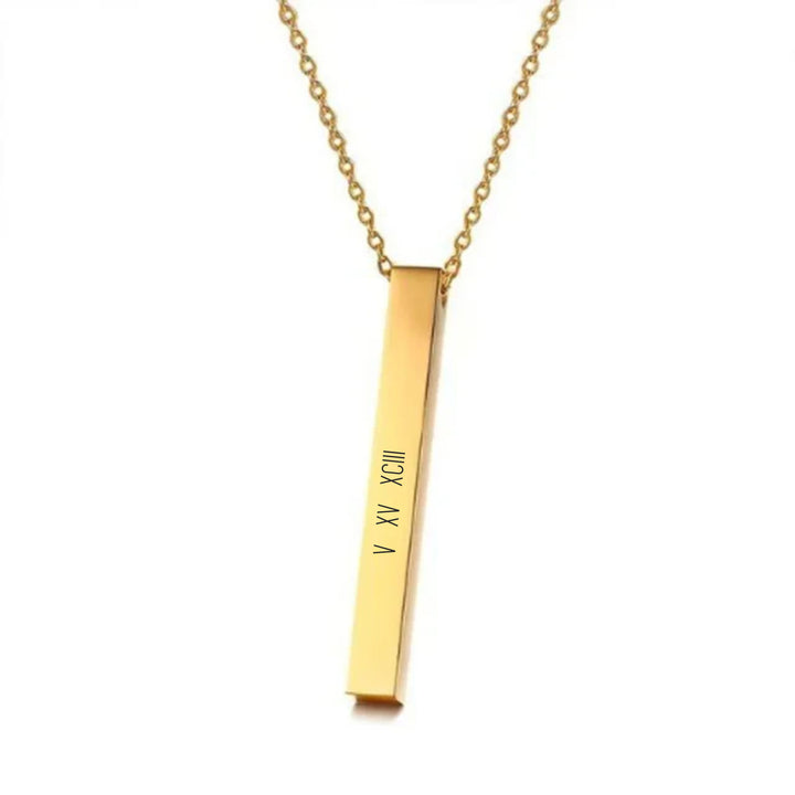 Personalised Street Chic Golden Chain