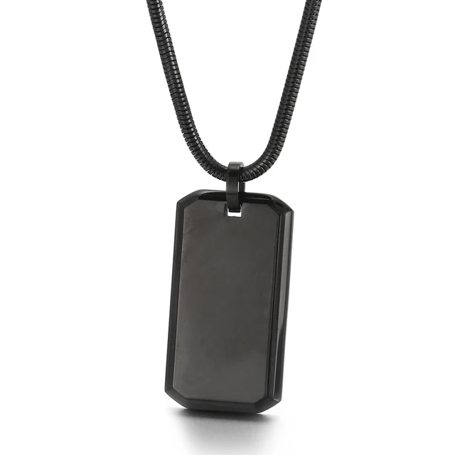 Jetsetter Steel Dog-Tag Chain | Salty