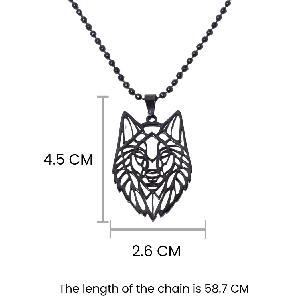 Wild Majesty Black Necklace - Salty Accessories