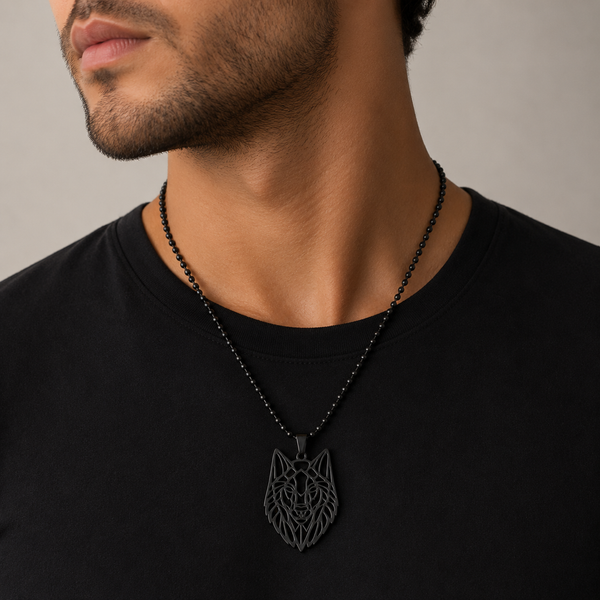 Wild Majesty Black Necklace