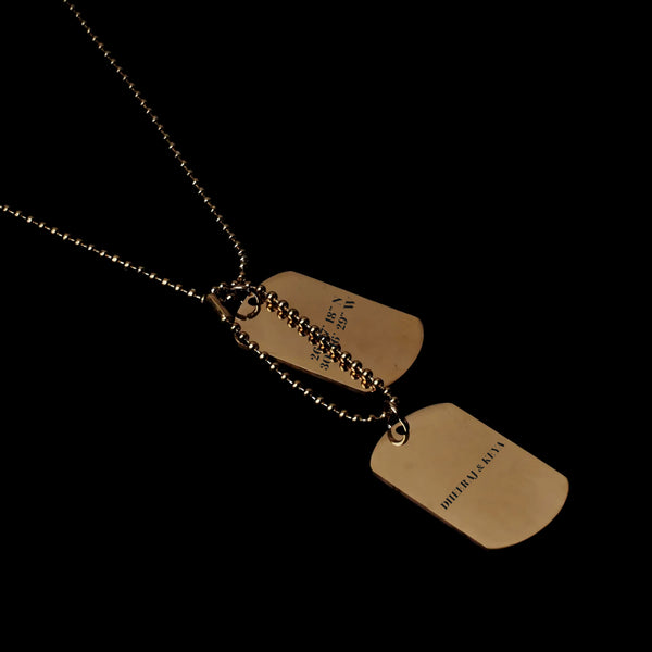 Personalised Call Of Duty Golden Chain