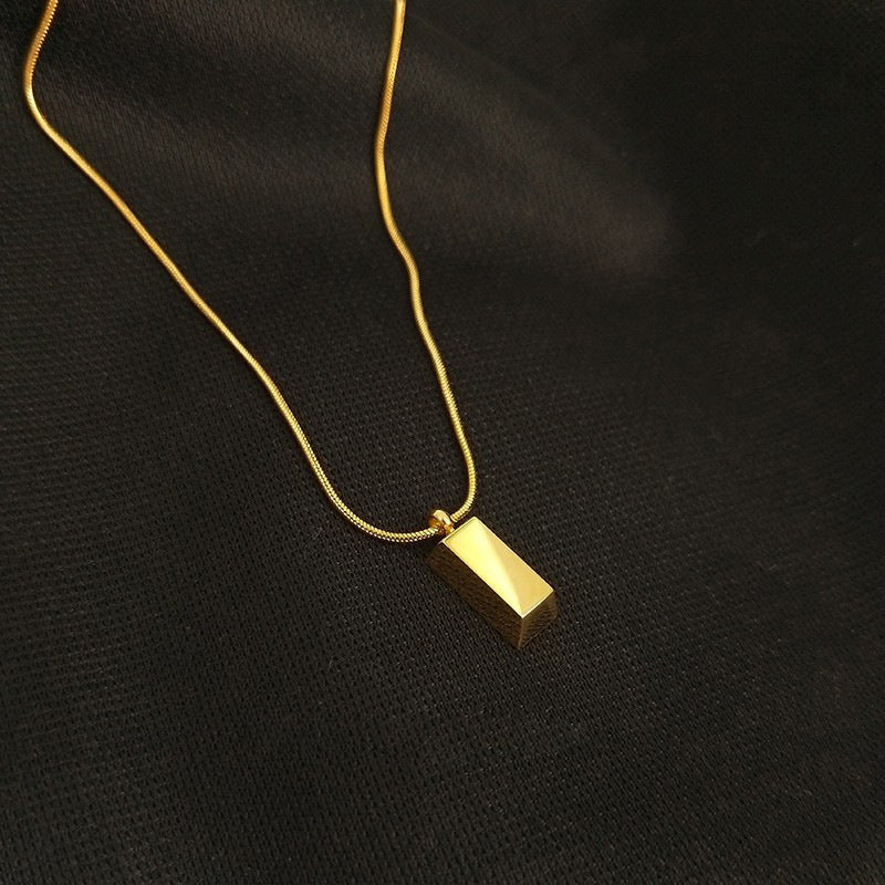 Eternity Charm Gold Necklace