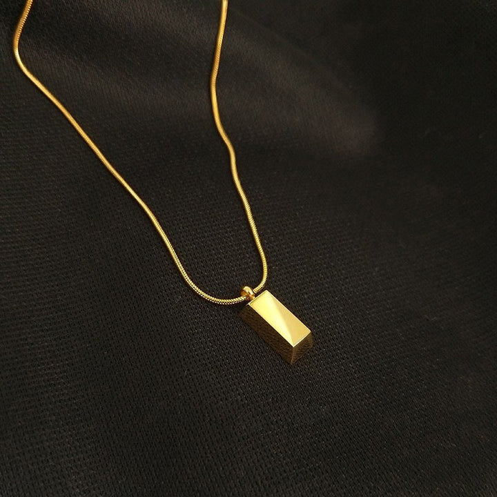 Eternity Charm Gold Necklace