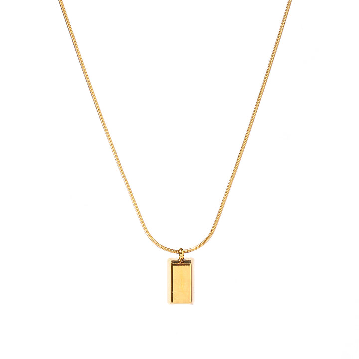 Eternity Charm Gold Necklace - Salty Accessories