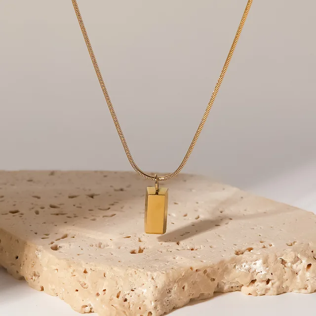Eternity Charm Gold Necklace