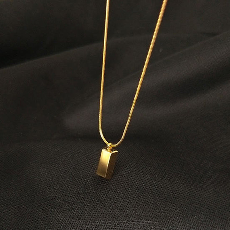 Eternity Charm Gold Necklace