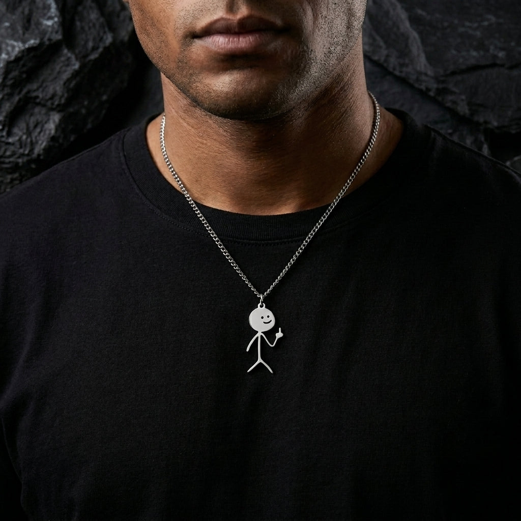 Be Yourself Be You Silver Chain